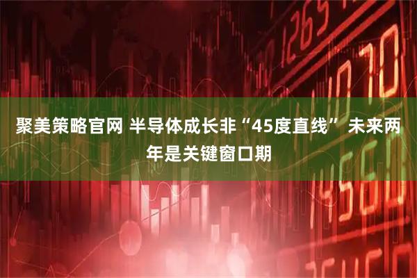 聚美策略官网 半导体成长非“45度直线” 未来两年是关键窗口期